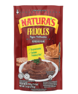 Naturas Refried Red Beans 210gr