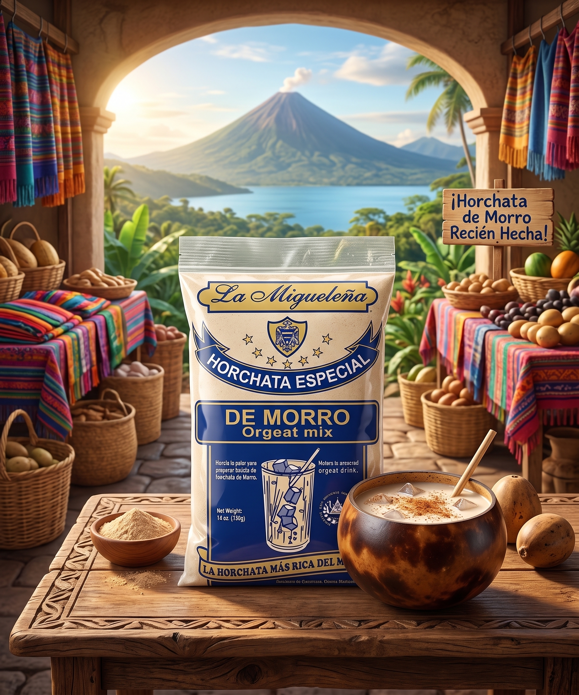 La Migueleña Horchata de Morro — El Salvador